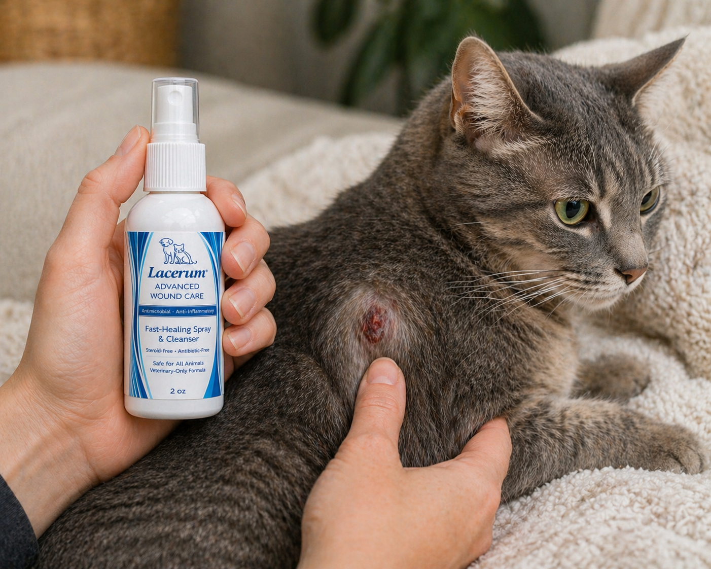 Lacerum Advanced Wound Care Spray – 2 oz (Case of 12)